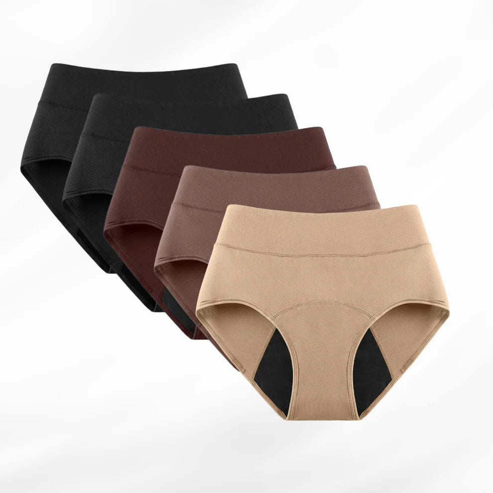 Discreet Incontinence Leakproof Underwear (5-Pack)